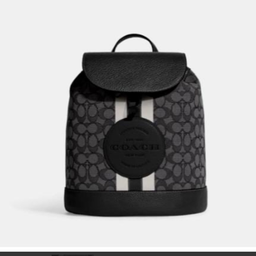 Coach Signature Dempsey Backpack NWT